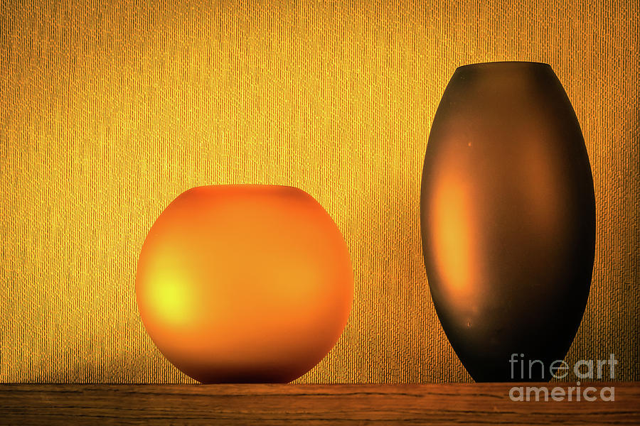 Vases still life Photograph by Claudia M Photography