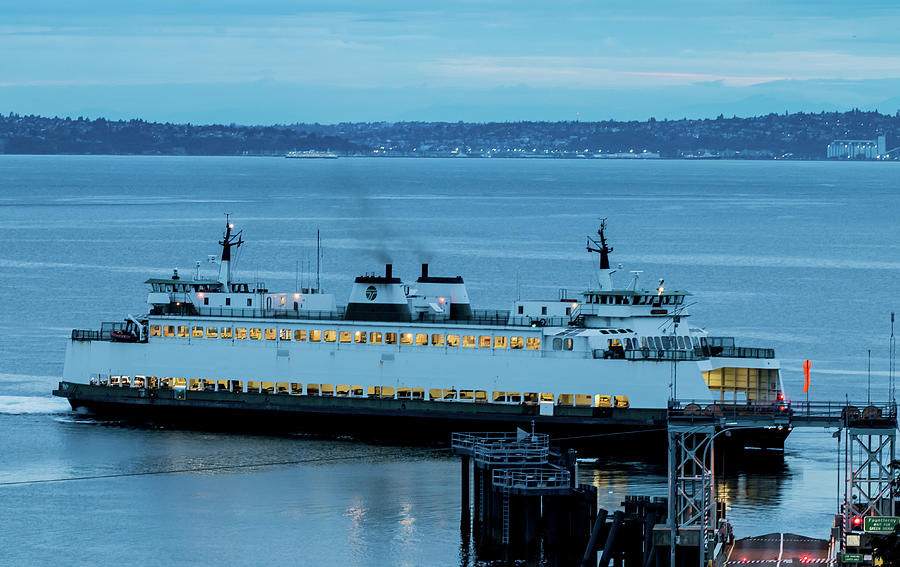 Vashon Island Ferry by E Faithe Lester Vashon Island Ferry by E Faithe Lester