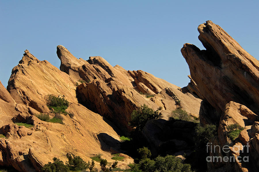 Vasquez Rocks Photograph by Howard Koby