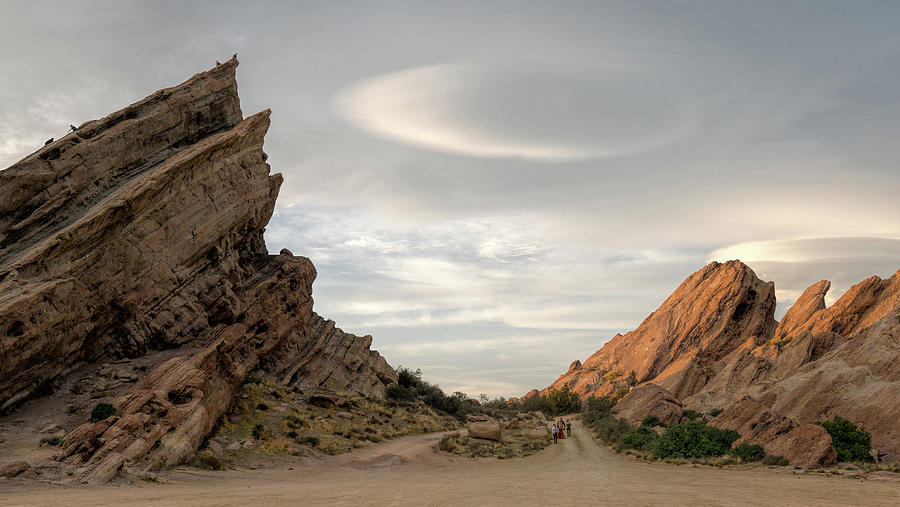 Vasquez Rocks Late Afternoon Photograph by Michael Hope
