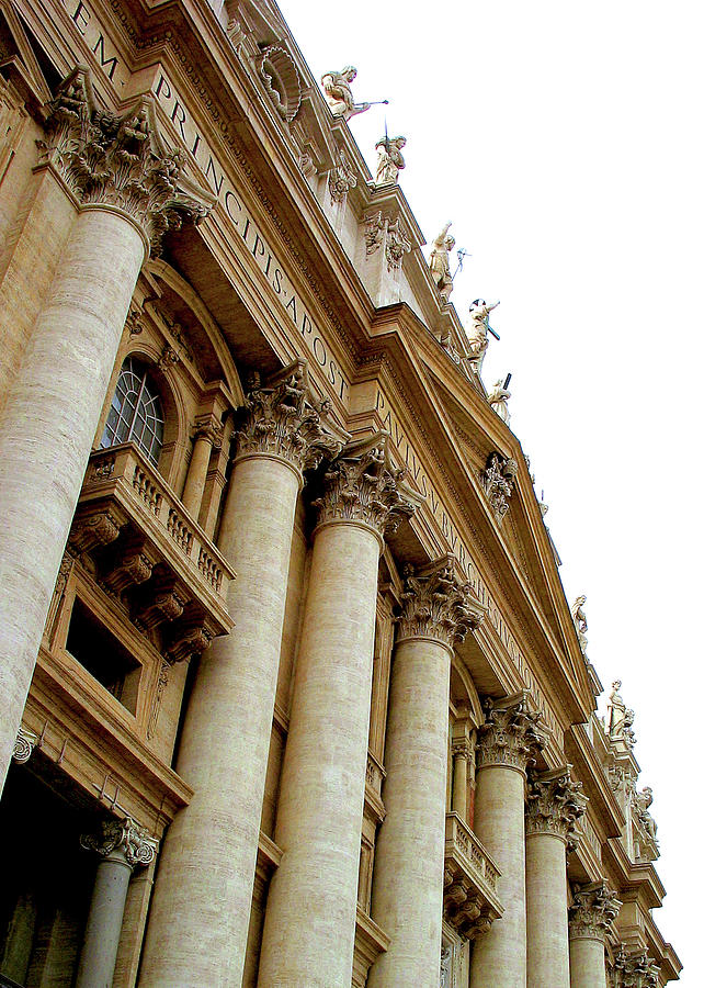 Architecture Photograph - Vatican Architecture by MJ Cincotta