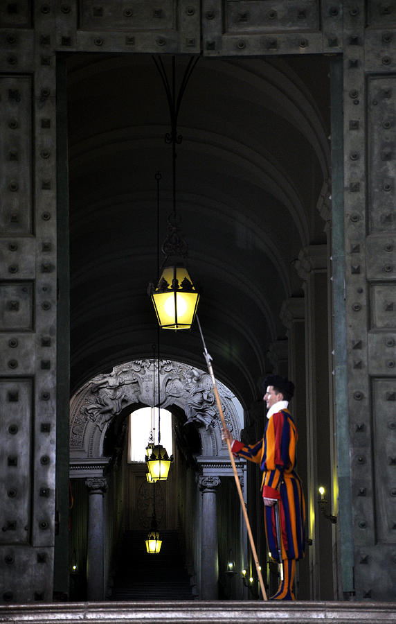 Vatican Guard Photograph by Andrew Dinh
