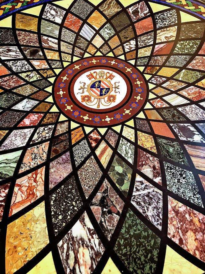 Vatican Marble Mosaic Photograph by Jill Love