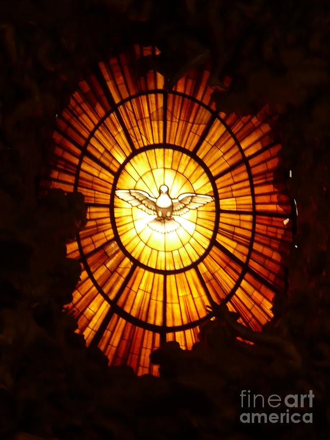 Dove Photograph - Vatican Window by Carol Groenen