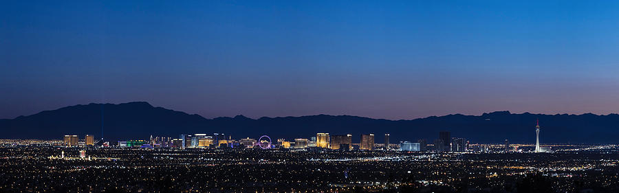 Vegas at Blue Hour  Photograph by John McGraw