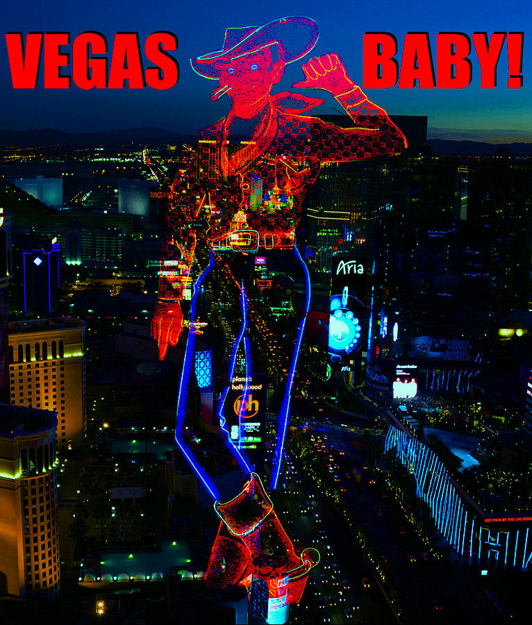 Vegas Baby Vegas Vick Photograph by David Lee Thompson