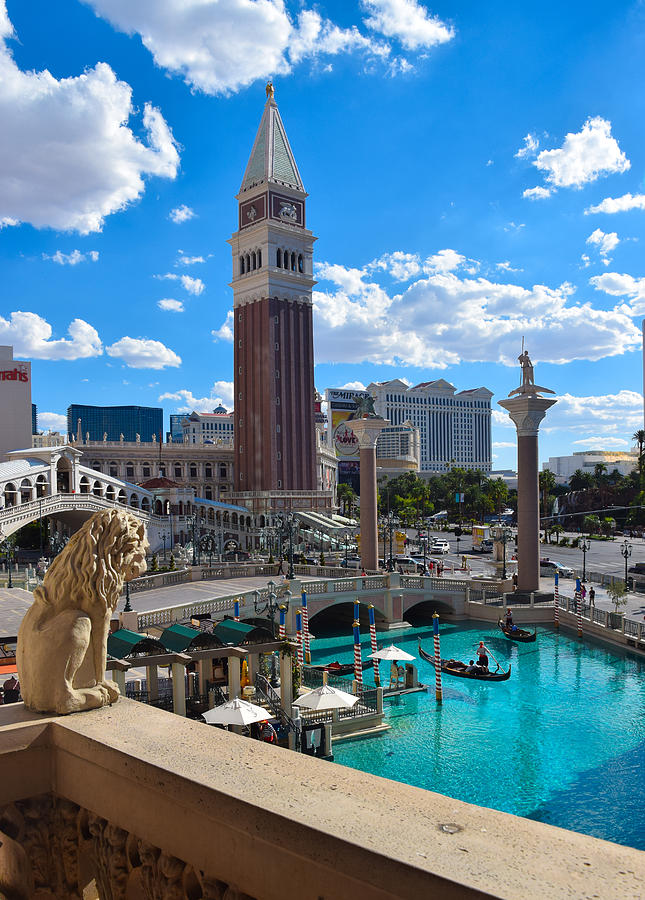 Las Vegas - View from the Venitian Photograph by Dany Lison