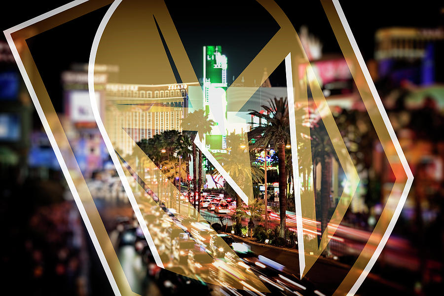Las Vegas Photograph - Vegas Golden Knights by Ricky Barnard