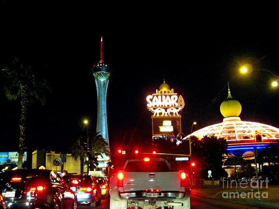 Las Vegas Photograph - Vegas Nights by John Malone