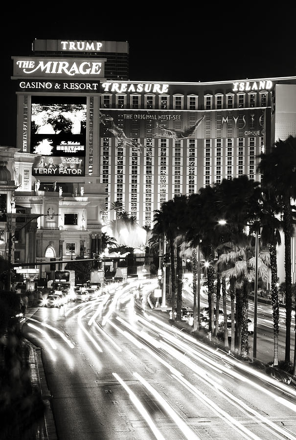 Las Vegas Photograph - Vegas Nights by Ricky Barnard