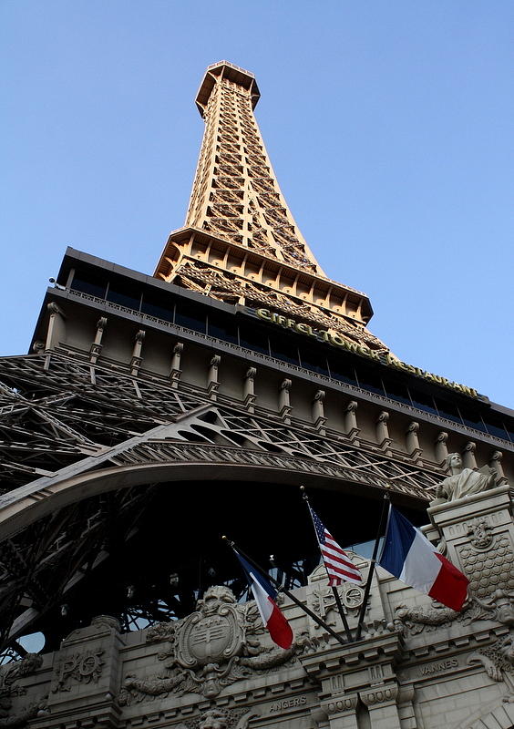 Vegas Paris Photograph by David Nicholls