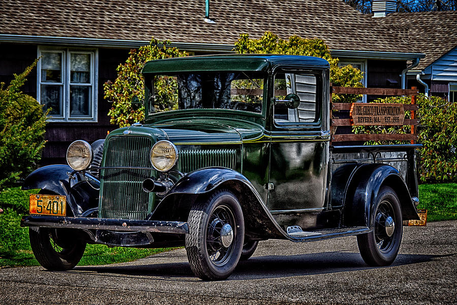 Vintage 1933 Ford Photograph by Tricia Marchlik