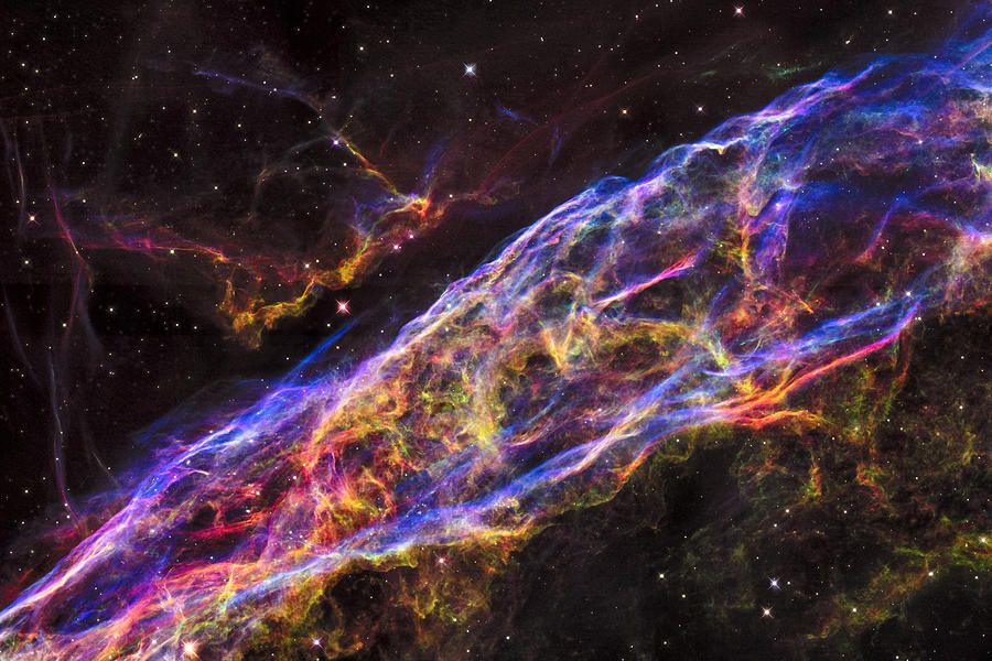 Veil Nebula Photograph by Ricky Barnard
