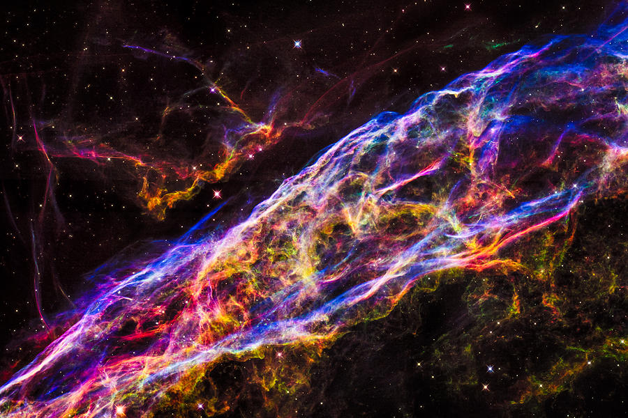 Veil Nebula Supernova Remnant Photograph by Marco Oliveira