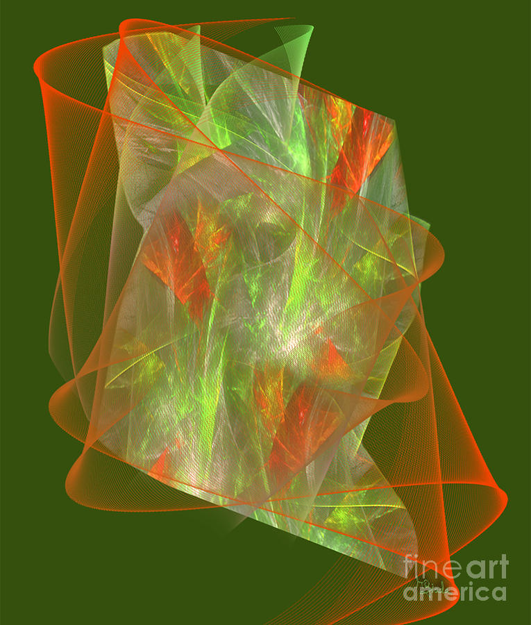 Abstract Digital Art - Veiled Option  by Giada Rossi