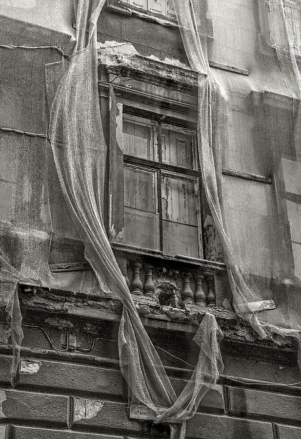 Veiled Window Photograph by Michael Kirk