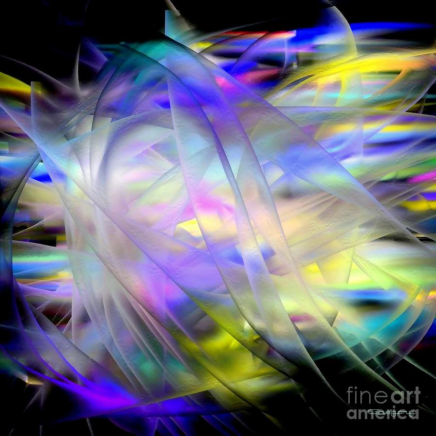 Veils of Color Digital Art by Greg Moores