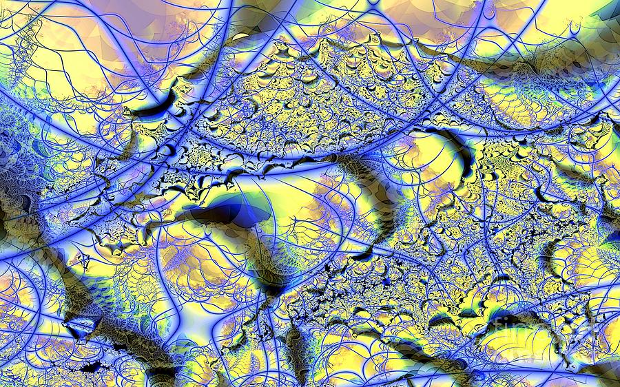 Veins to Lace Digital Art by Ronald Bissett