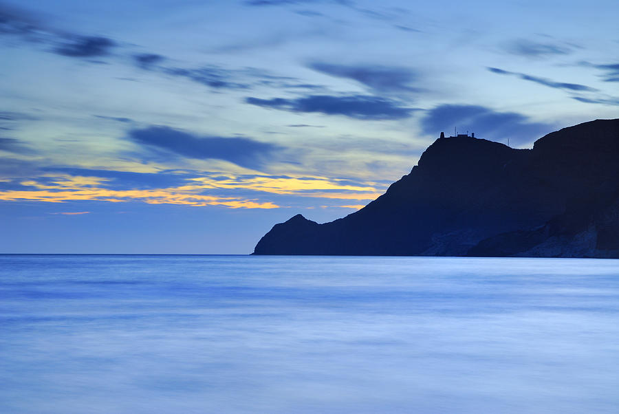 Sunset Photograph - Vela tower Cabo de Gata by Guido Montanes Castillo