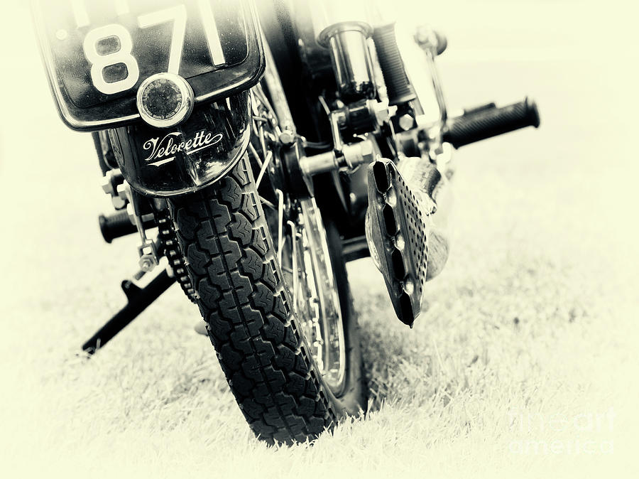 Velocette Abstract Photograph by Tim Gainey