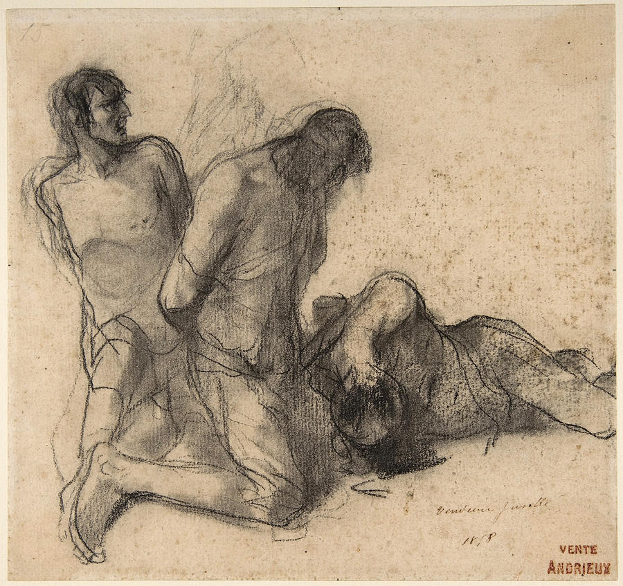 Vendean Fusille Drawing by Clement-August Andrieux Vendean Fusille Drawing by Clement-August Andrieux