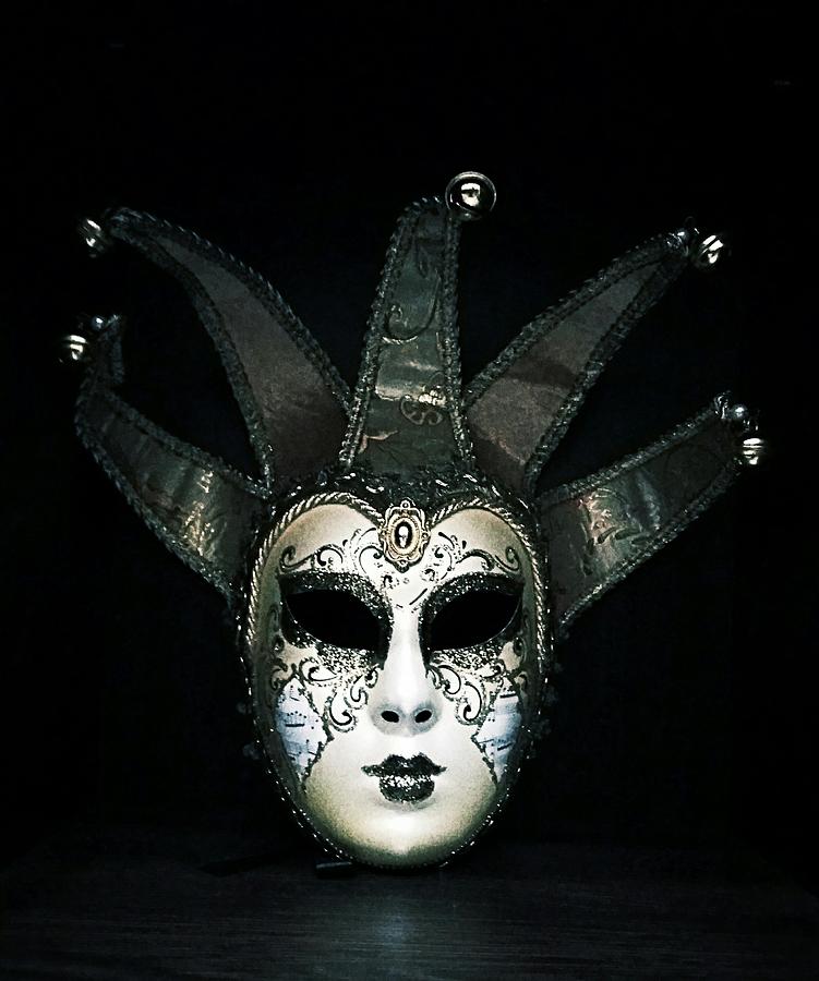 Venecian Mask Pyrography by Andriy Georgeyko - Pixels