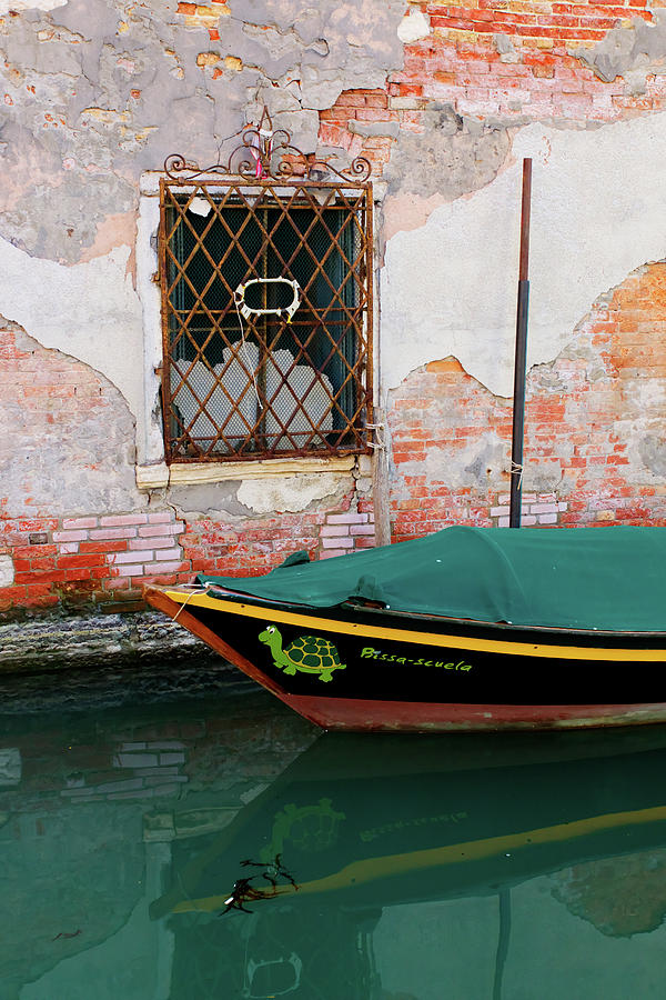 Venetian Boat Photograph by Rebekah Zivicki