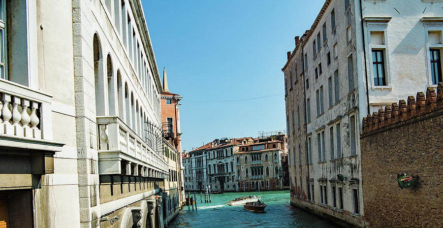 Venetian Canal Photograph by Ed James