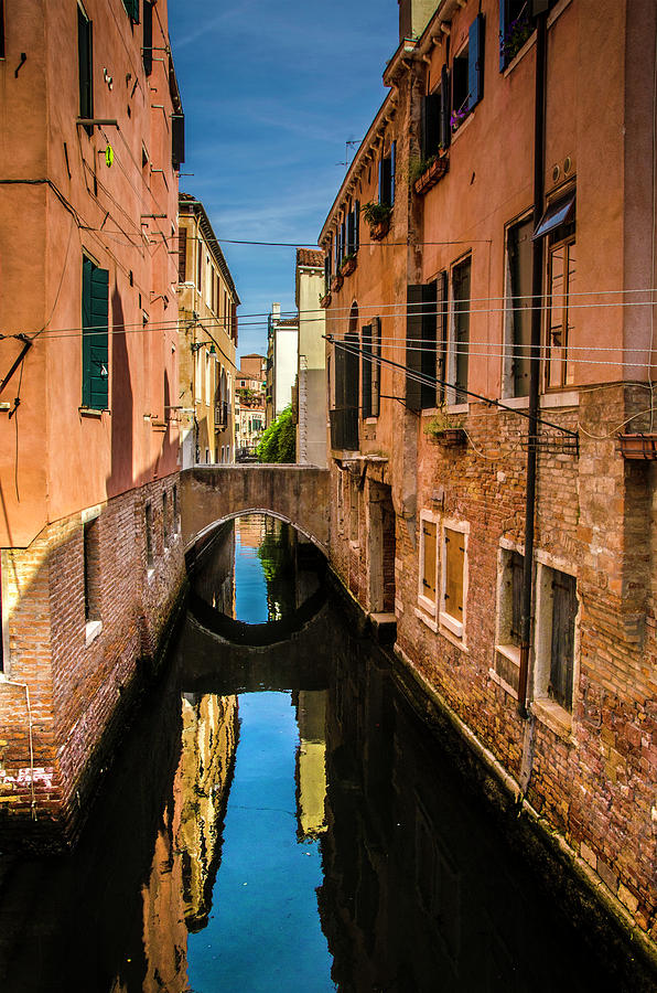 Venetian Canal Photograph by Wolfgang Stocker