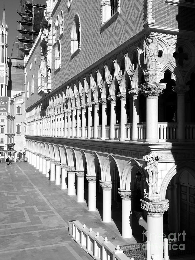 Venetian Colonnade Photograph by David Bearden