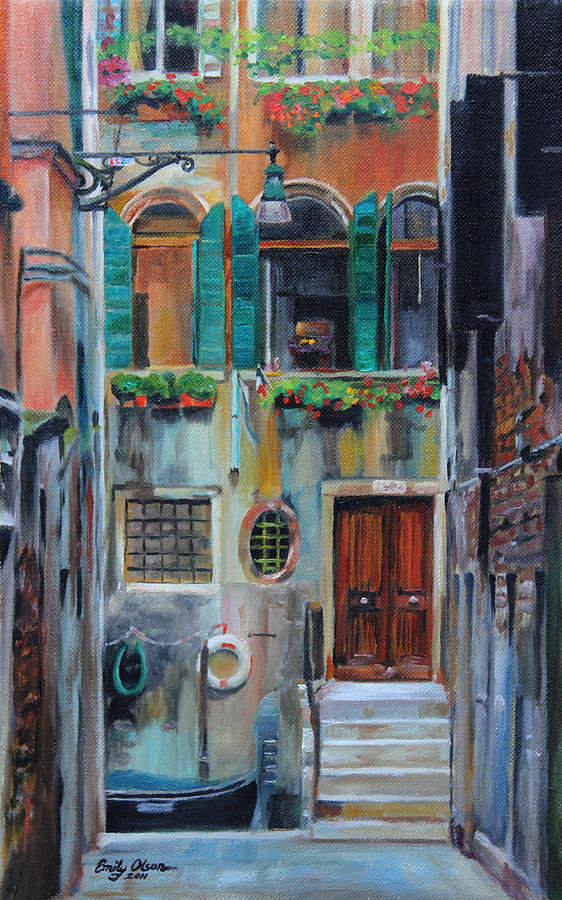 Venetian Colors Painting by Emily Olson