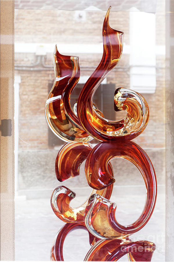 City Photograph - Venetian glass style by Heiko Koehrer-Wagner