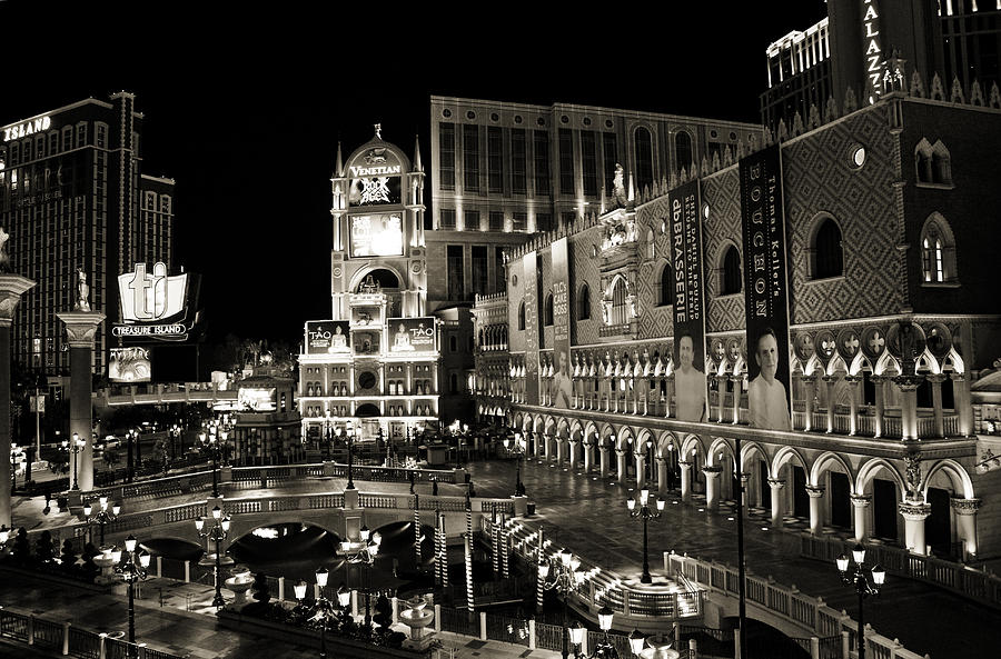 Las Vegas Photograph - Venetian I by Ricky Barnard