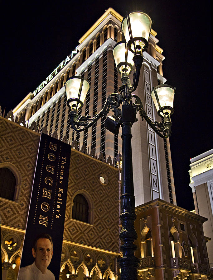 Las Vegas Photograph - Venetian III by Ricky Barnard