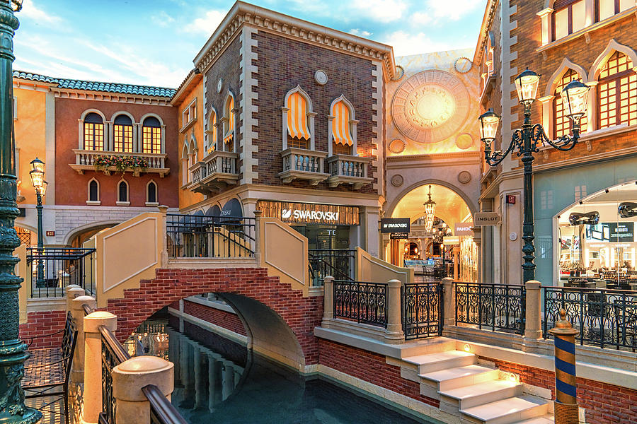 Venetian Mall Photograph by Framing Places
