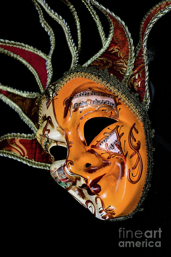 Venetian Mask 5 Photograph by Steve Purnell