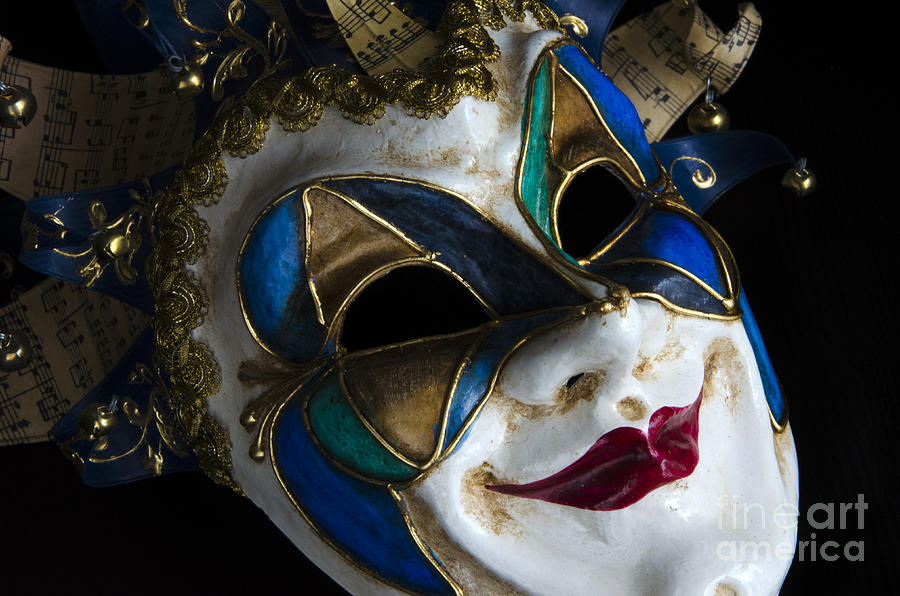 Venetian Mask Photograph by Bob Christopher