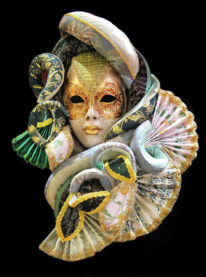 Venetian Mask Photograph by Dave Mills