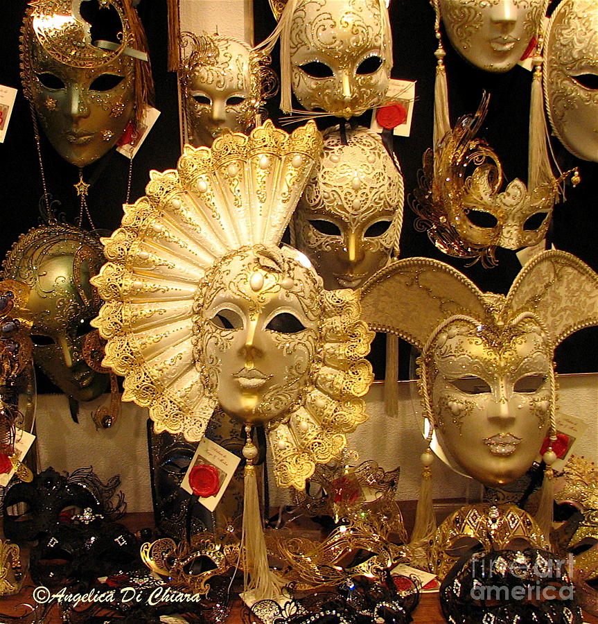 Venetian Masks Photograph by Italian Art