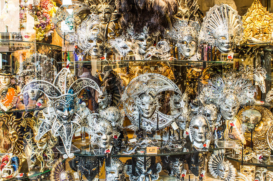 Venetian Masks Photograph by Lisa Lemmons-Powers