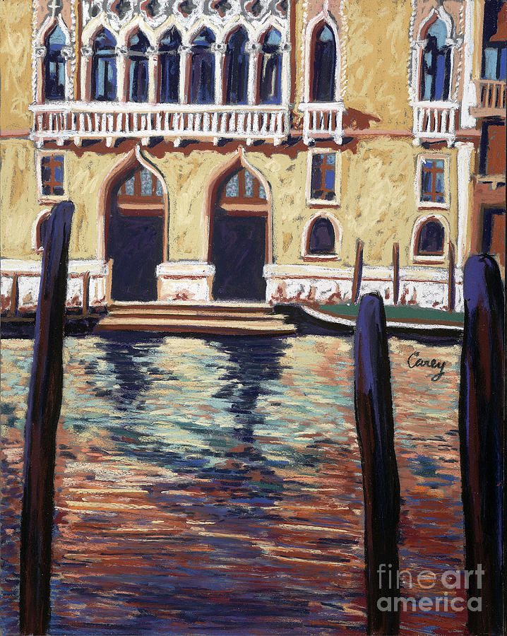 Venetian Palace Pastel by Cathy Carey