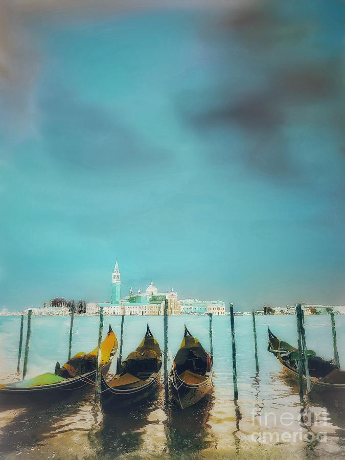 Venetian skyline  Digital Art by Diana Rajala