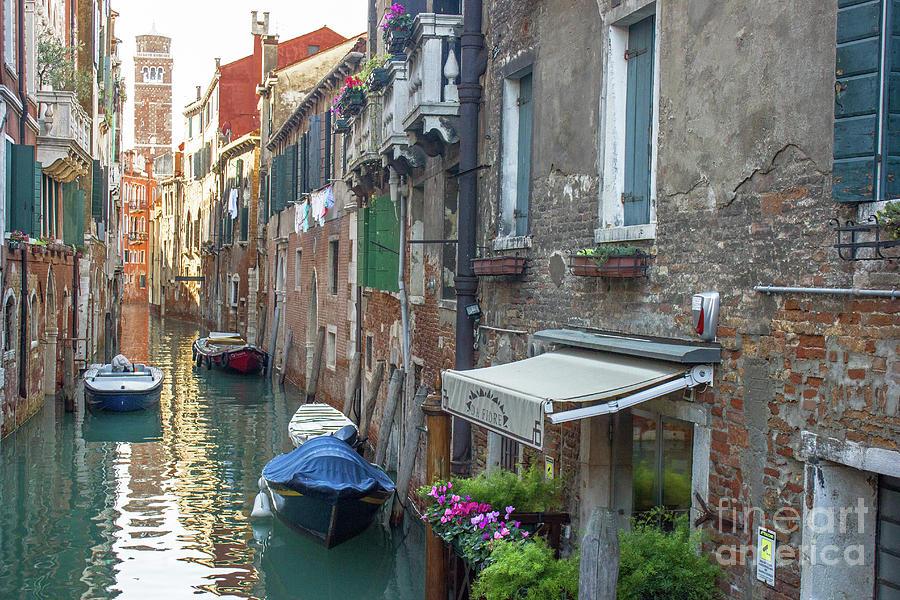 Venetian Story Photograph by Becqi Sherman