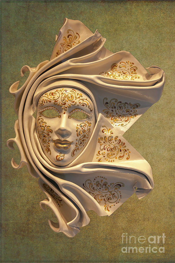 Venetian Style Mask_2 Photograph by Heiko Koehrer-Wagner