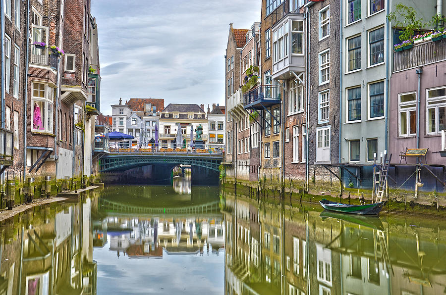 Venetian Vibe in Dordrecht Photograph by Frans Blok