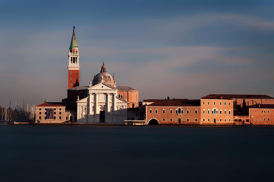City Photograph - Venetian View at Dusk by Andrew Soundarajan