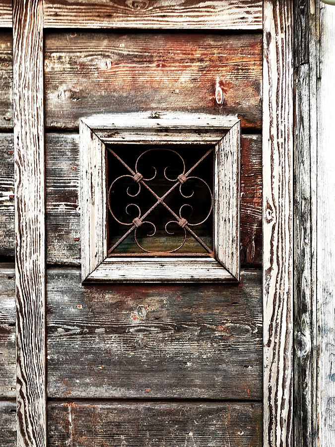 Venetian window Photograph by Marina Usmanskaya