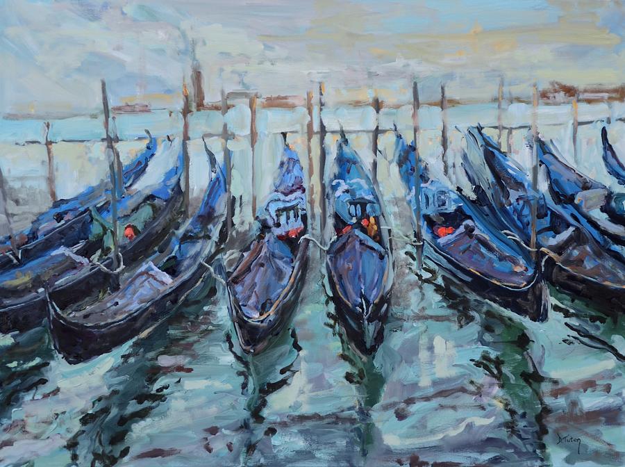 Venezia Painting by Donna Tuten