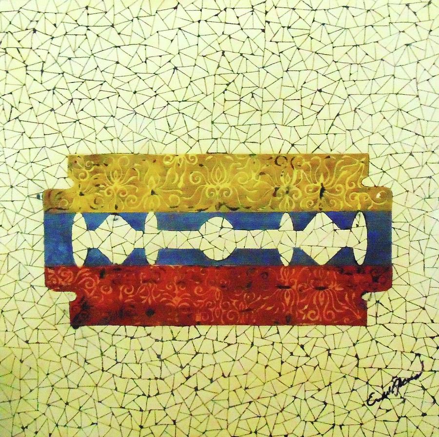 Popart Painting - Venezuela by Emil Bodourov Popart Painting - Venezuela by Emil Bodourov