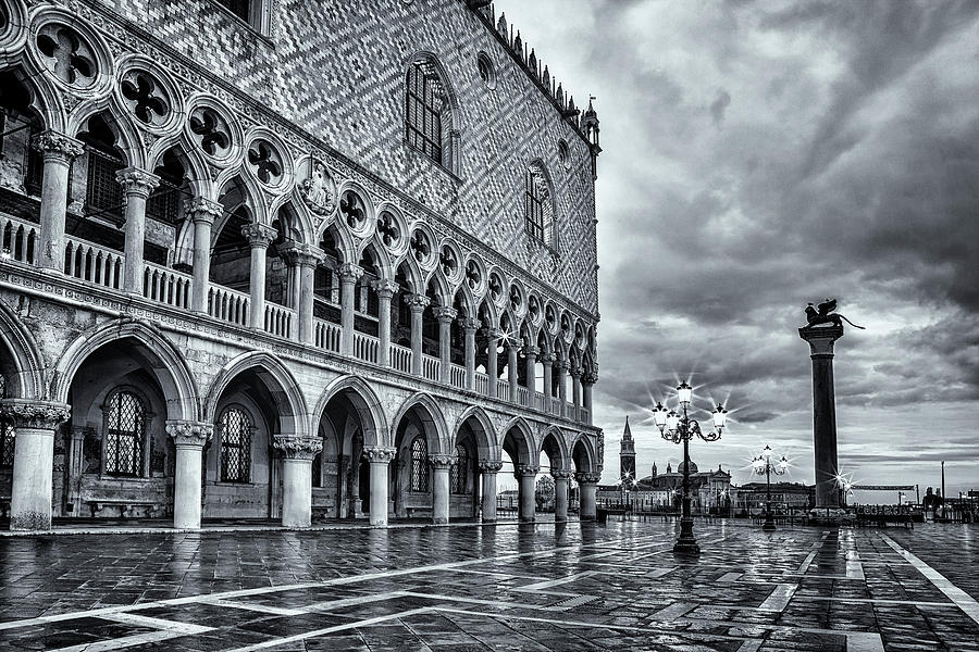 Venice after the Rain Photograph by Andrew Soundarajan